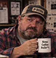 Fictional newsroom portrait of Eddie Reno