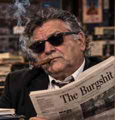 Fictional newsroom portrait of Skip Toledo
